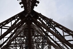 Lights Mounted on Beams of Steel of Eiffel Tower.jpg