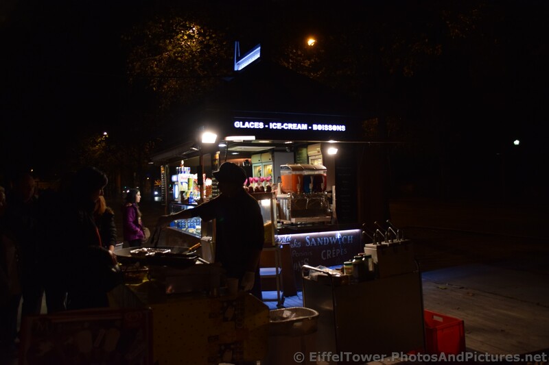 Hot Sausages for Sale at Night near Eiffel Tower.jpg