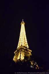 Cross atop of Eiffel Tower at Night.jpg