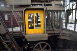 Eiffel Tower Yellow Elevator Door on Second Floor.jpg