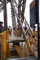 Stairs to Bathroom & Cafeteria on Eiffel Tower Second Floor.jpg