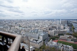 Looking Southwest from Eiffel Tower 2nd Floor.jpg