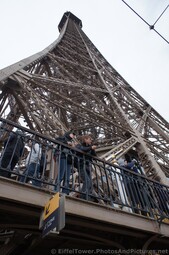 Looking towards the Summit of Eiffel Tower from Second Floor lower level.jpg