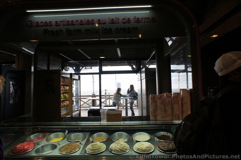 Ice Cream shop at Eiffel Tower Second Level.jpg