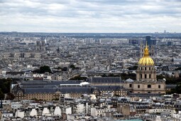 Les Invalides & Musee de l'Armee Seen from Eiffel Tower.jpg