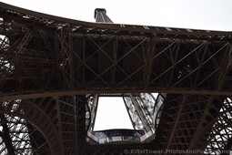 Steel Beams of the Eiffel Tower seen from underneath.jpg