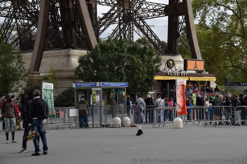 Eiffel Tower Entrance Area for Guests with Pre-Paid Tickets at Plier EST.jpg